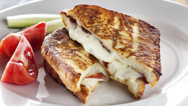 Tomato grilled cheese