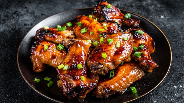 sweet chili Thai-style wings