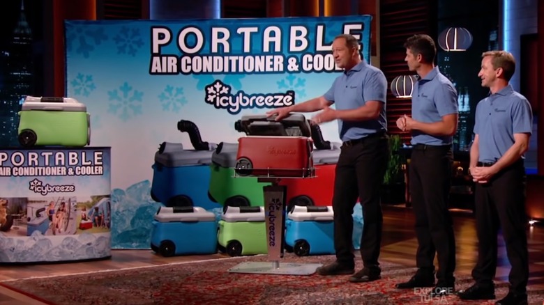 IcyBreeze cooler on Shark Tank