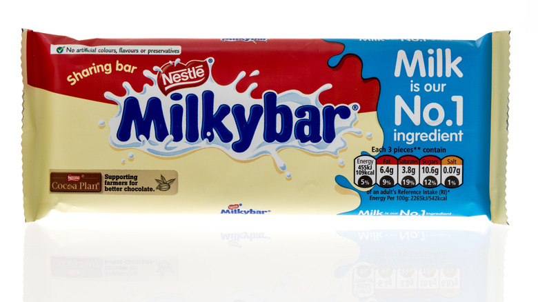 Nestle's Milkybar wrapper