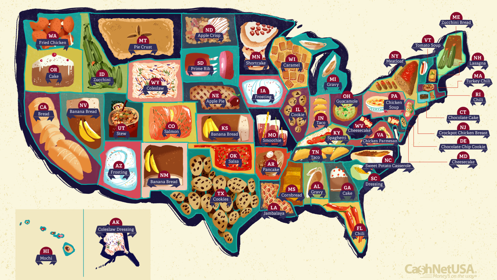 illustrated-the-most-popular-recipes-by-state