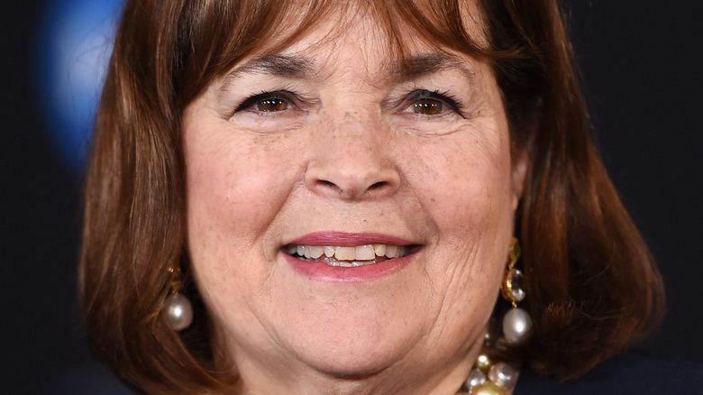 Closeup of Ina Garten smiling