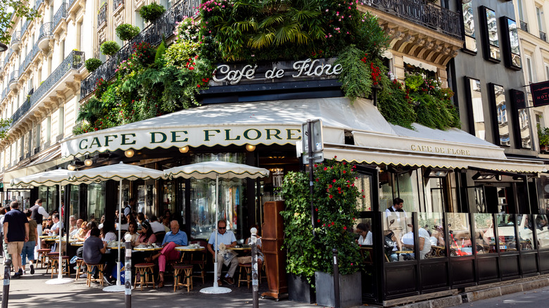 Front of the Cafe de Flore