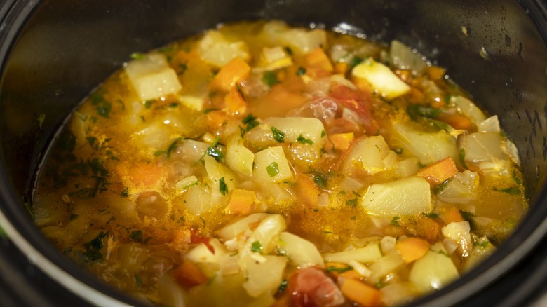 vegetable soup in instant pot