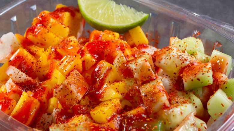 Spiced, Mexican fruit salad