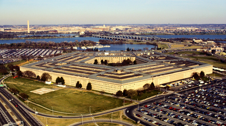 A view of the Pentagon in Arlington, Virginia.