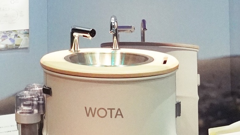 wota's hand-washing system called wosh