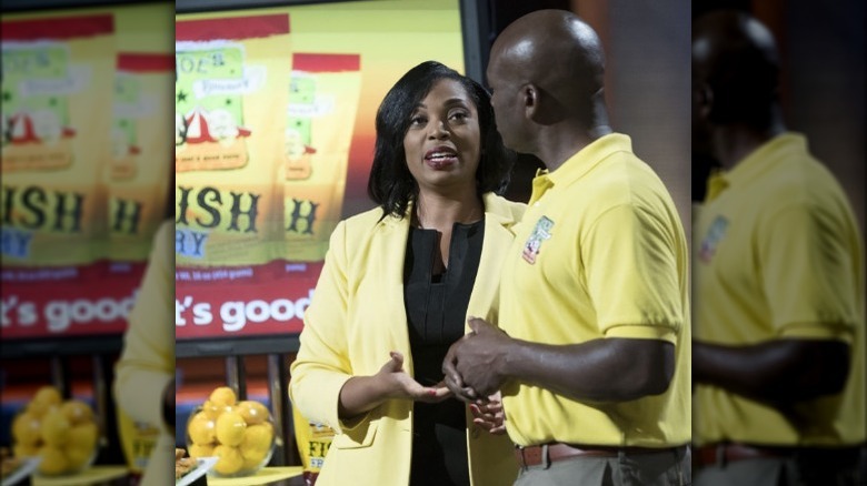 Joe and Maranda Dowell on "Shark Tank"