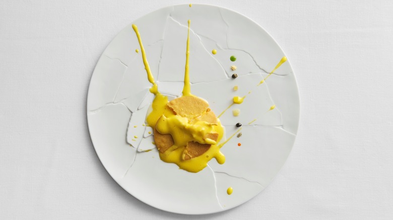 Lemon tart from Osteria Francescana