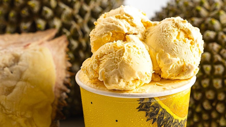 Mavens Creamery durian ice cream