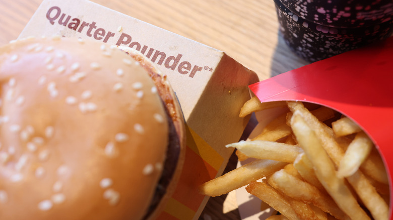 quarter pounder and fries