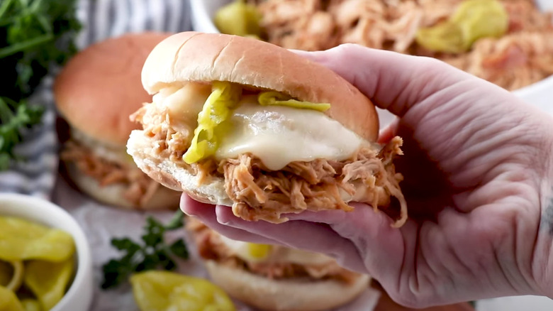 Mississippi chicken sandwich