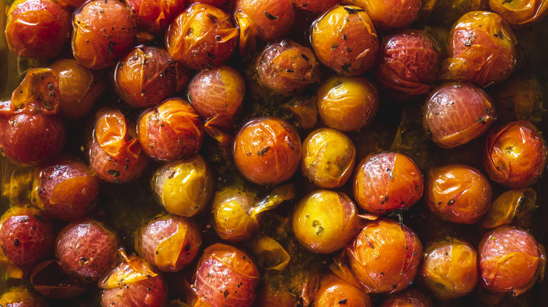 Roasted cherry tomatoes