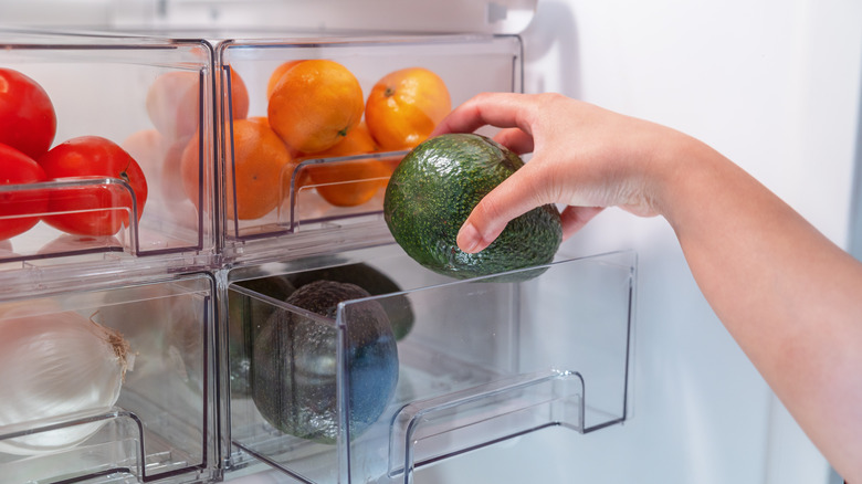 fridge crisper bins