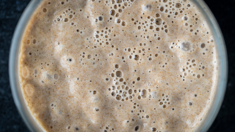 bubbles in pizza dough