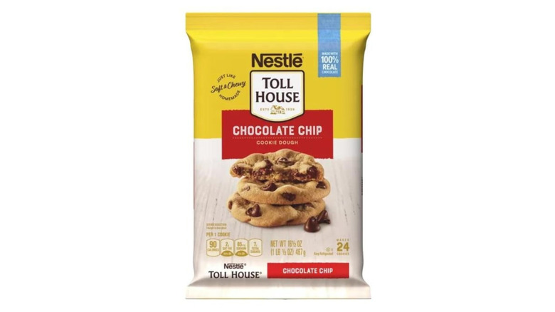 Package of Nestlé cookie dough