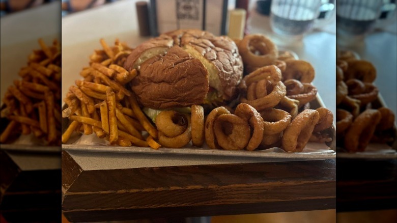 Rattlesnake Saloon Gigantor burger