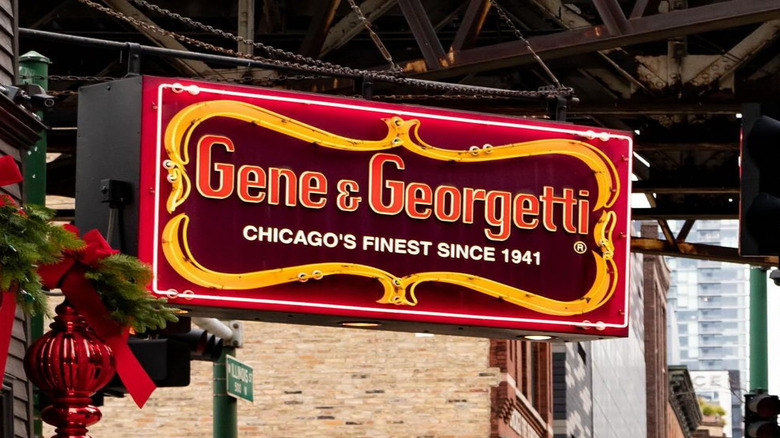 Gene and Georgetti sign