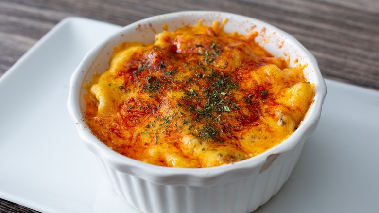 Spiced mac and cheese
