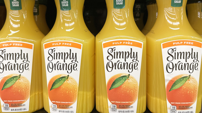 Simply Orange juice