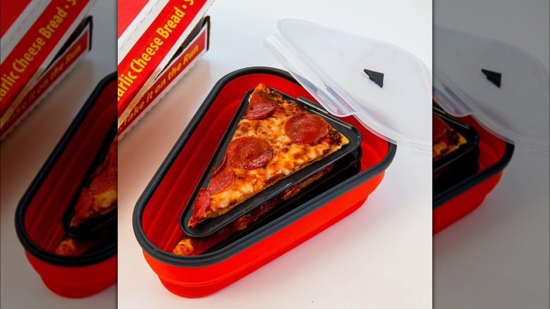 Pizza slices in a Pizza Pack
