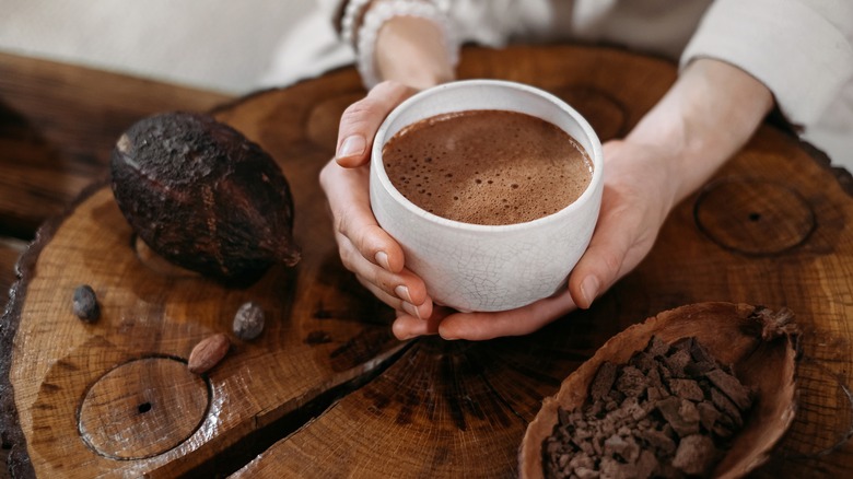 Cup of hot cacao
