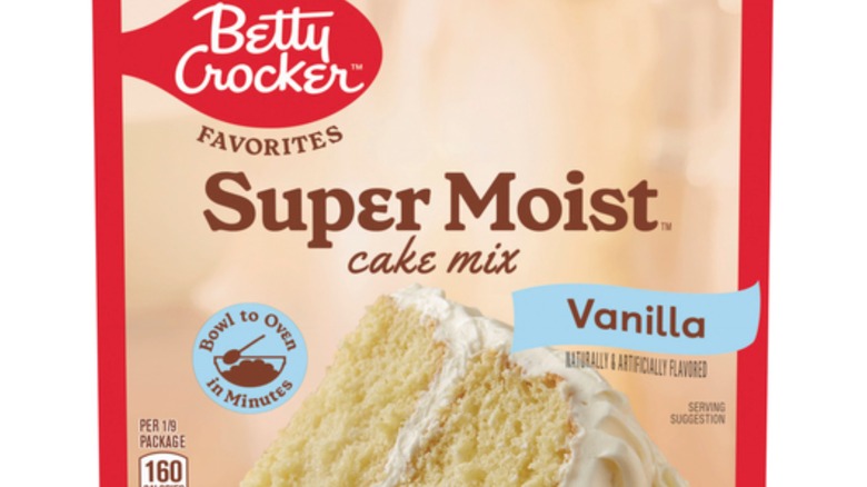 Betty Crocker Super Moist Favorites Vanilla Cake Mix