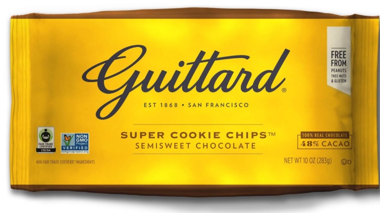 Bag of Guittard Semisweet Chocolate Chips
