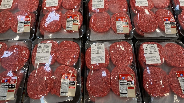 Sam's Club beef patties