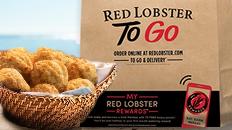 Red Lobster takeout bag