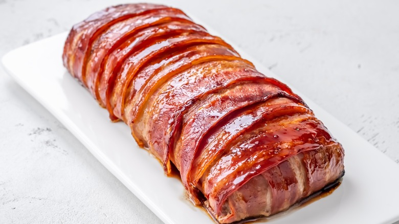 meatloaf wrapped in bacon