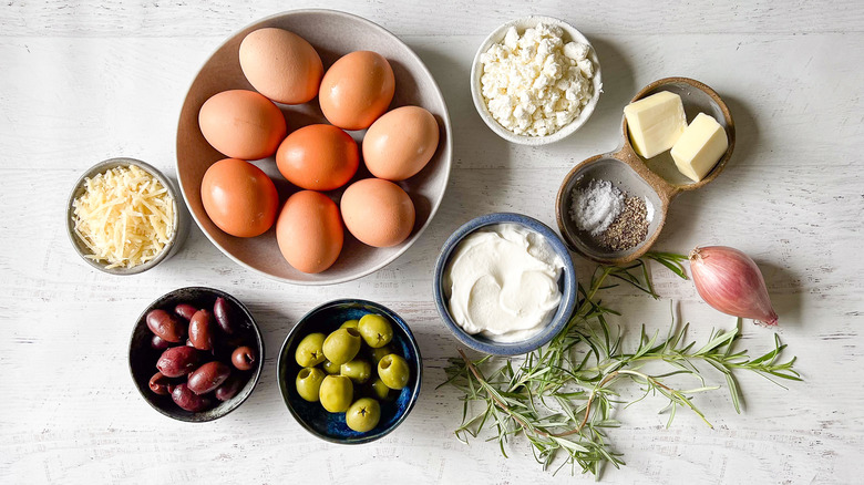 rosemary olive frittata ingredients