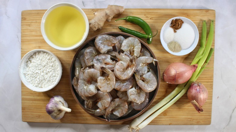 salt pepper fried shrimp ingredients