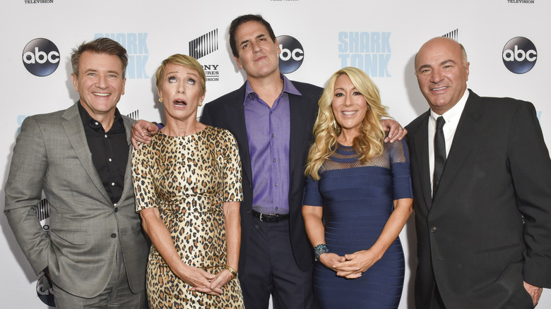 Shark Tank investors on red carpet