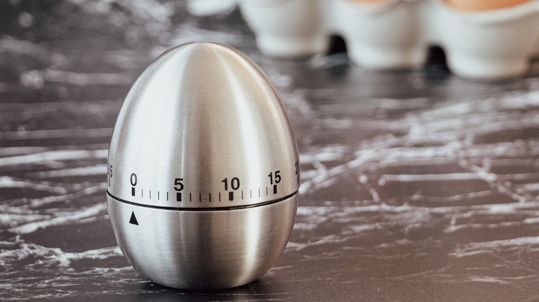 egg-shaped timer