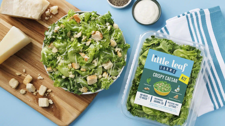 Little Leaf's Crispy Caesar salad in a bowl