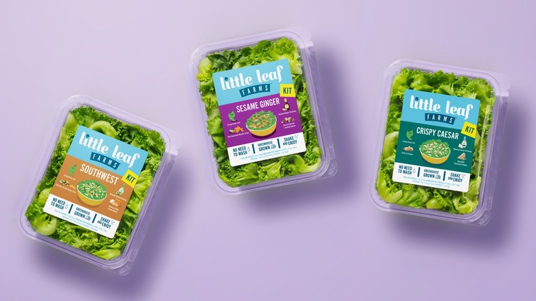 Little Leaf Farms salad kit