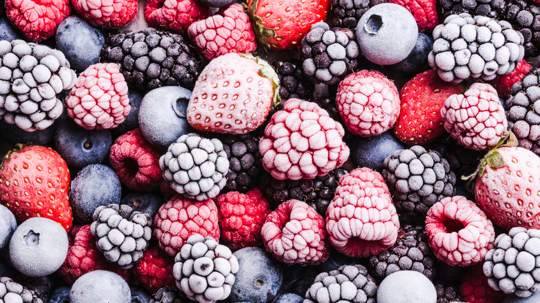 Frozen berries