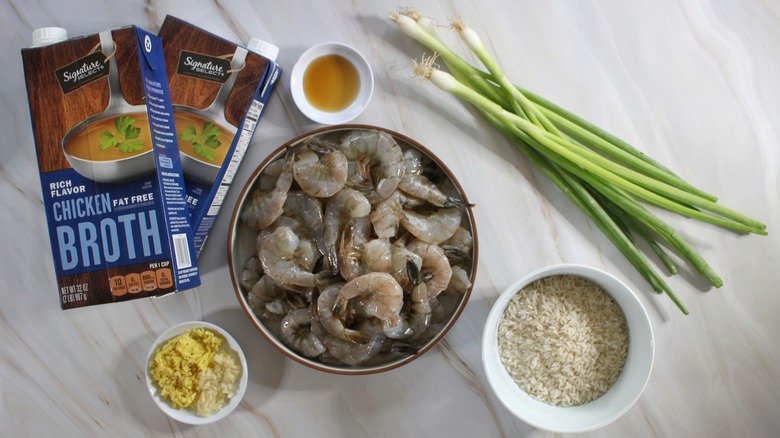 shrimp congee ingredients