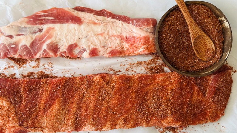 ribs and seasoning blend