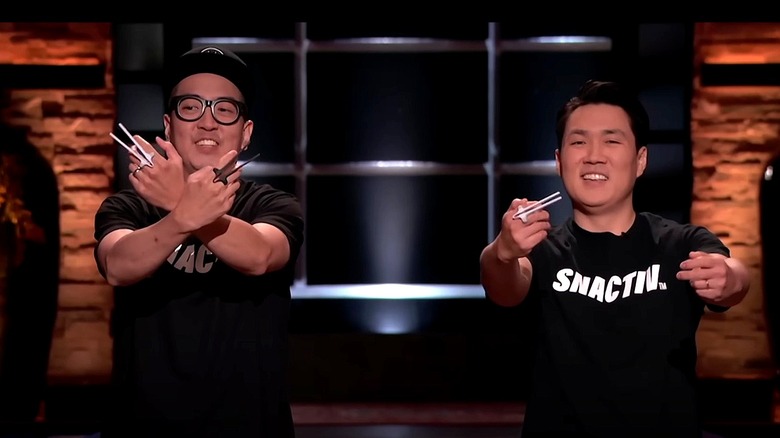 Snactiv inventors on Shark Tank