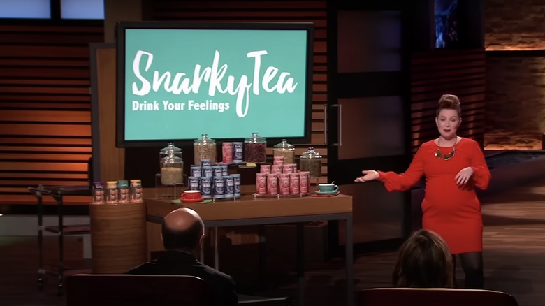 Snarky Tea founder Jenni-Lyn Williams on "Shark Tank"