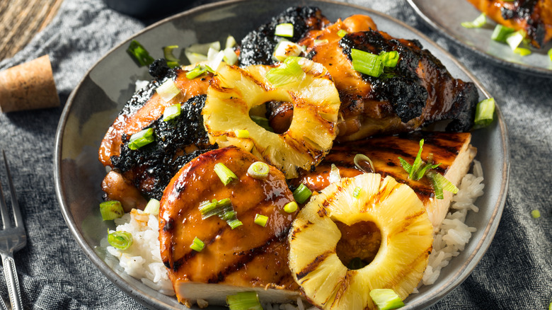 Hawaiian huli huli chicken