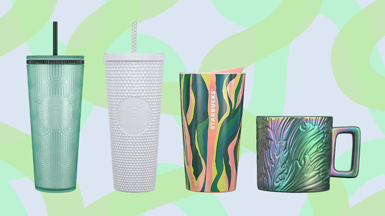 Starbucks new merchandise cold cups and tumblers