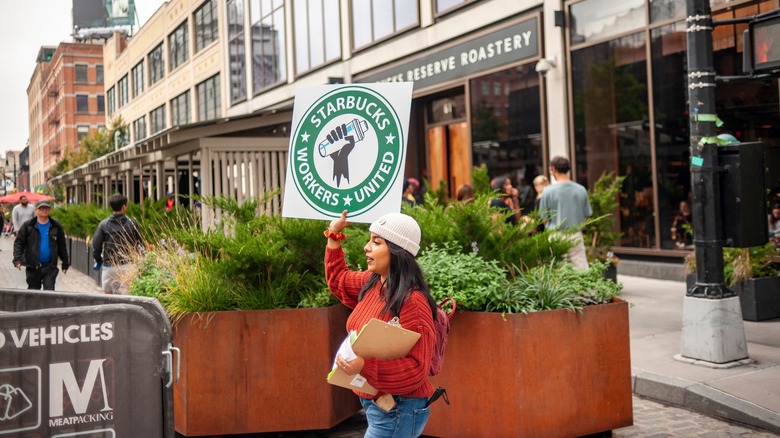 Starbucks workers united activist 