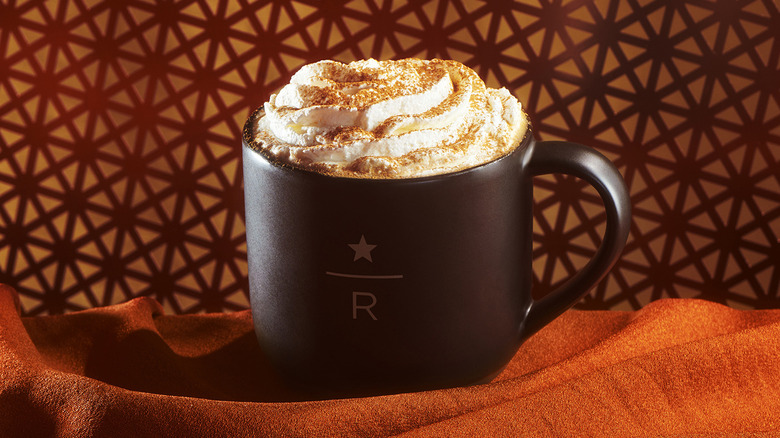 pumpkin spice latte with pumpkin 