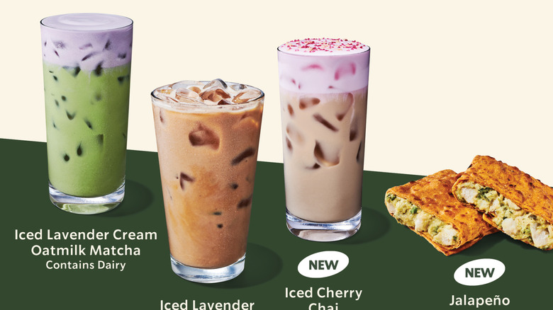 The 2025 Starbucks Spring Menu lineup