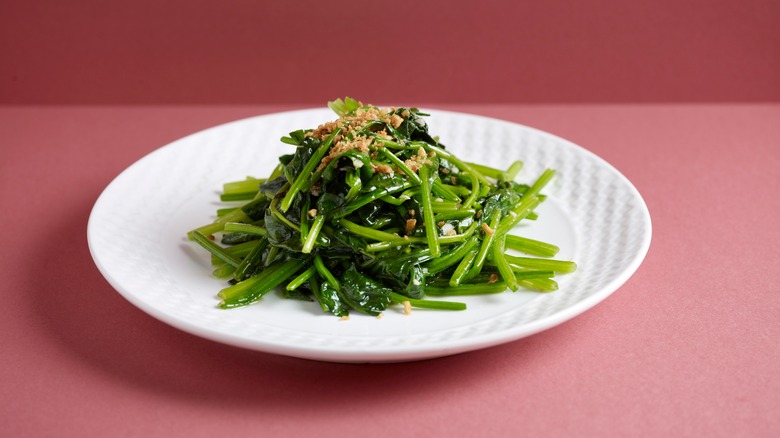Wilted greens side dish
