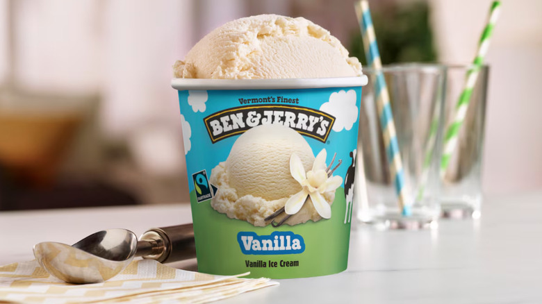 Ben & Jerry's Vanilla Ice Cream