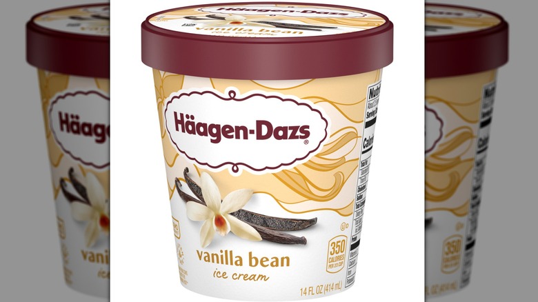 Haagen-Dazs Vanilla Bean Ice Cream